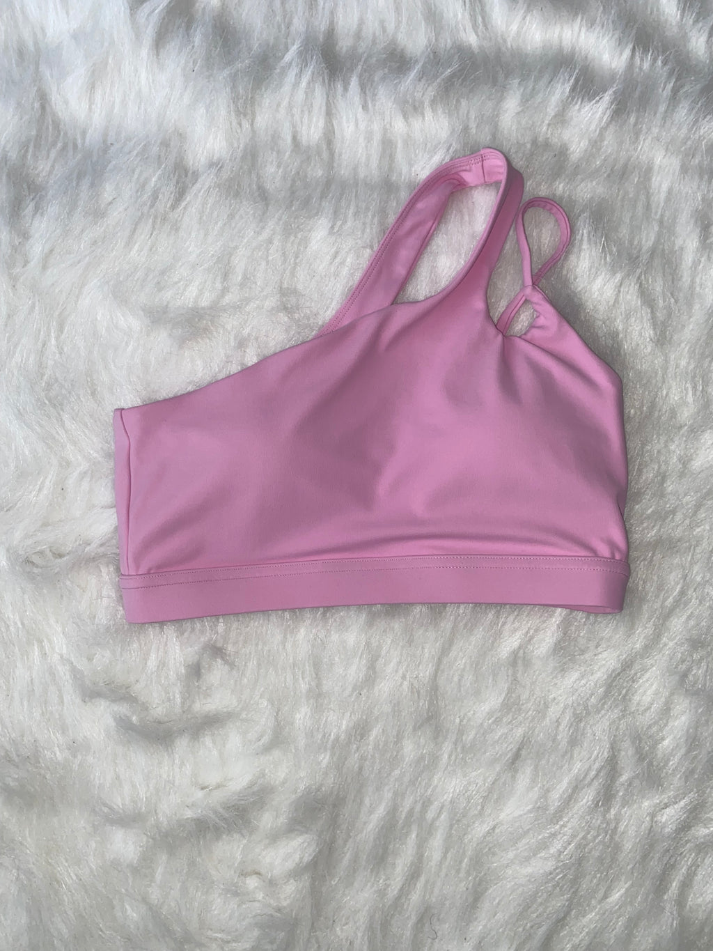 Style One Shoulder Sports Bra