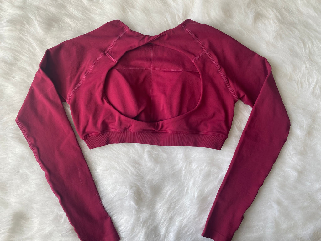 Active Open Back Top