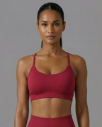Seamless Cross Bra