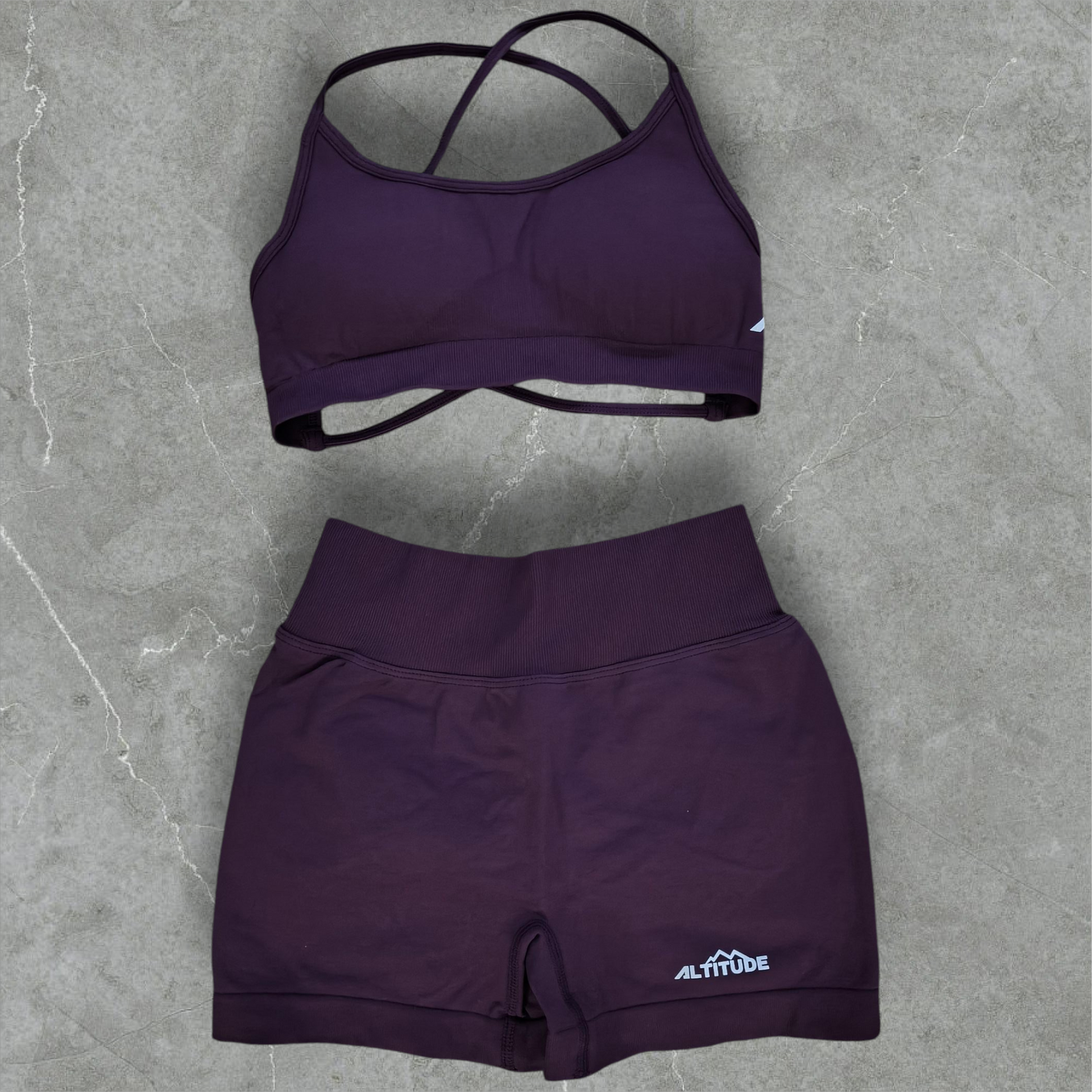 Sculpt Seamless Plum Contour Shorts