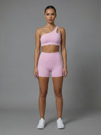 Style One Shoulder Sports Bra