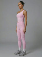 Style One Shoulder Sports Top