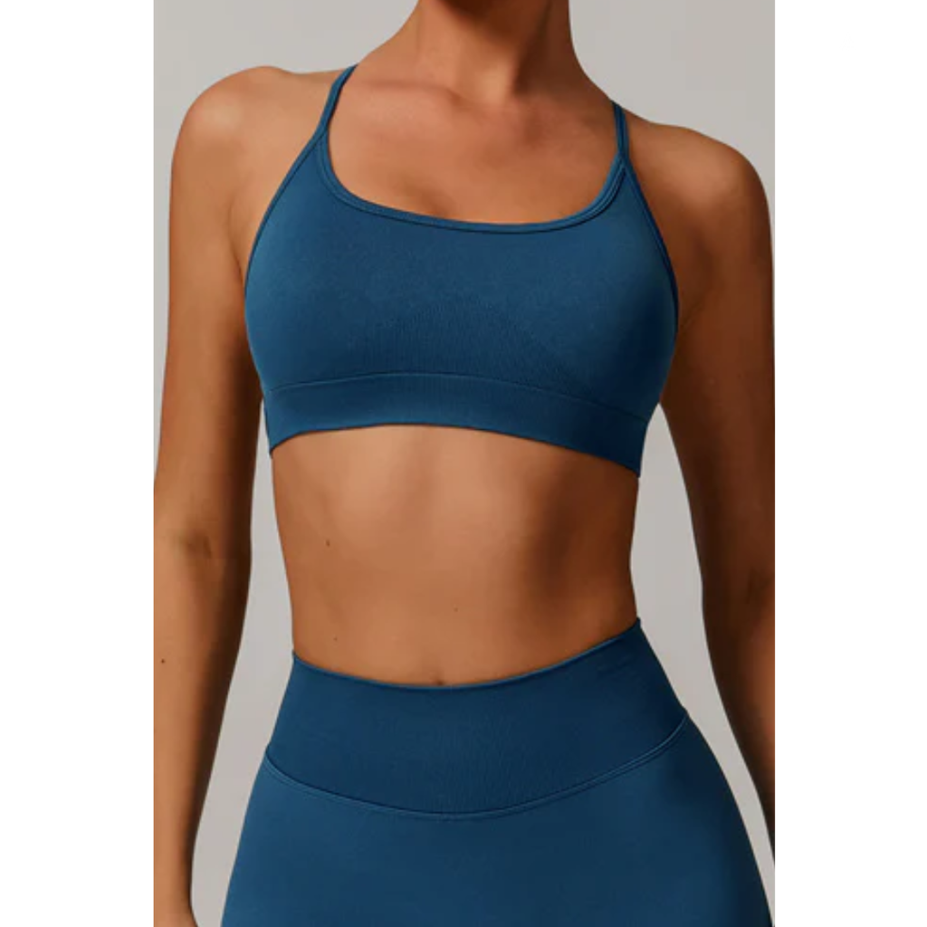Sculpt Seamless Deep Sea Seamless Performance Bra