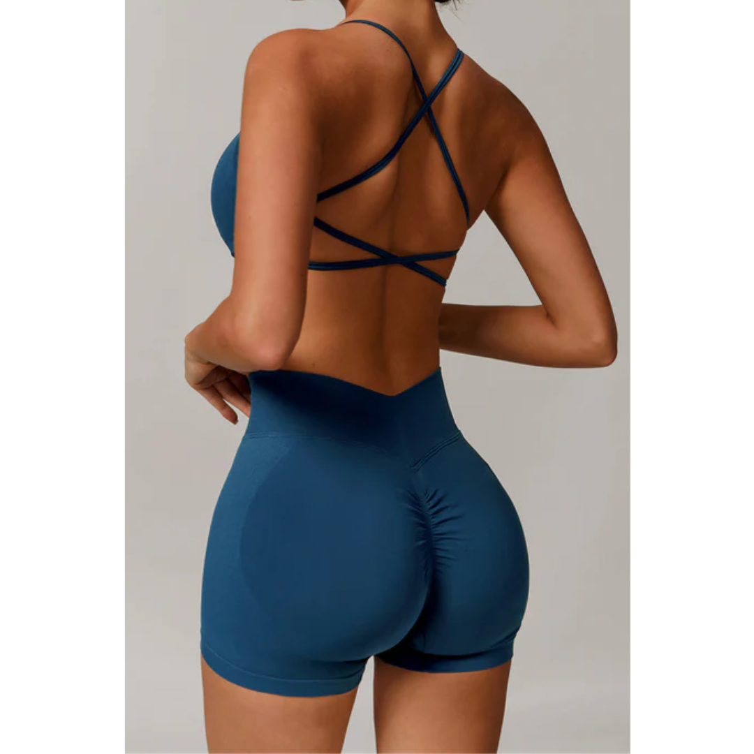 Sculpt Seamless Deep Sea Seamless Performance Bra