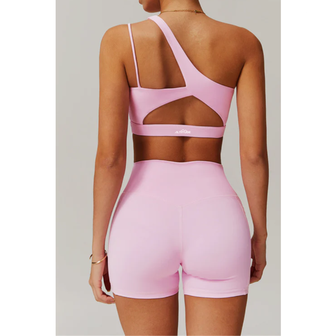 Style One Shoulder Sports Bra
