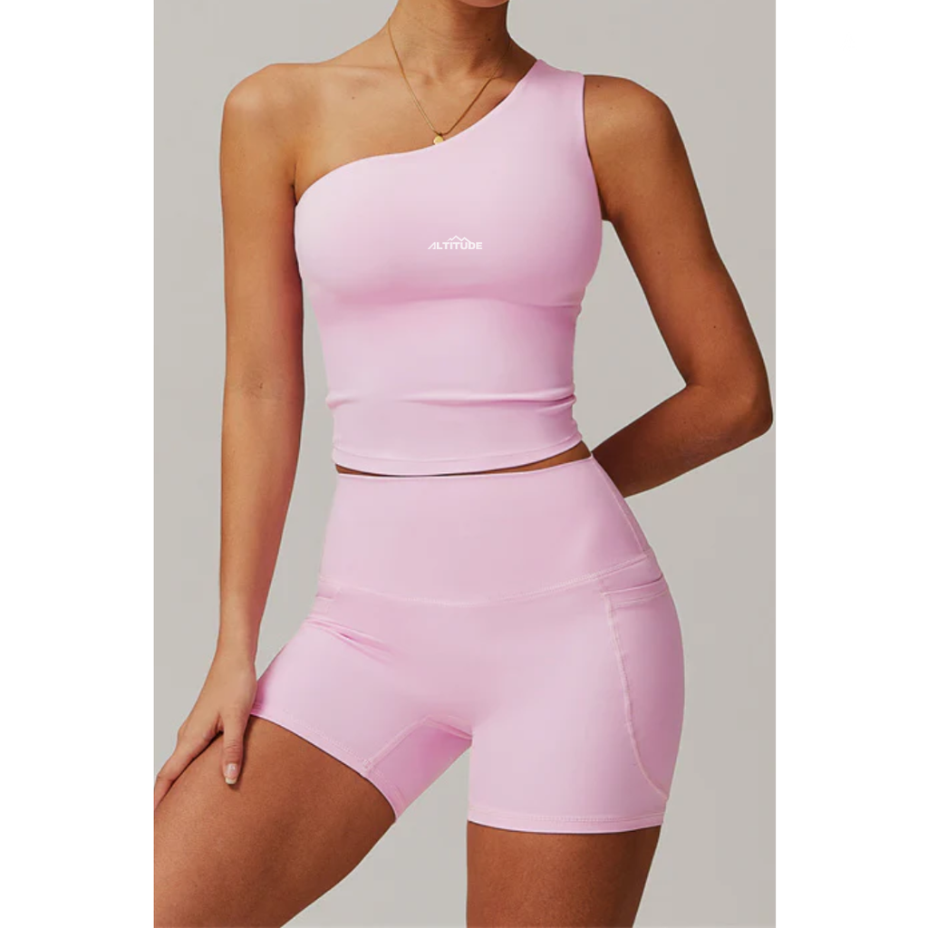 Style One Shoulder Sports Top